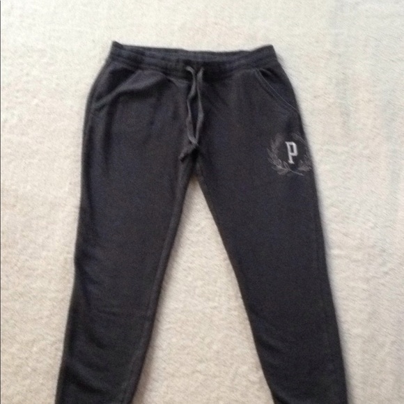 PINK Victoria's Secret Pants - Pink by Victoria's Secret  Gray Sweat Pants